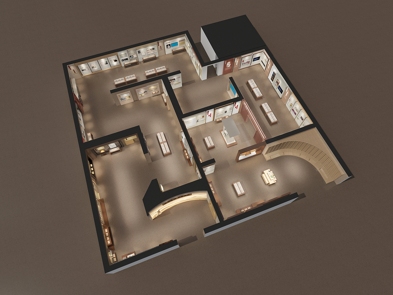 文学馆（图ZMzkwNjA5MjI0） - 商业空间设计 - 站酷设计师石五俊原创素材 - 站酷ZCOOL