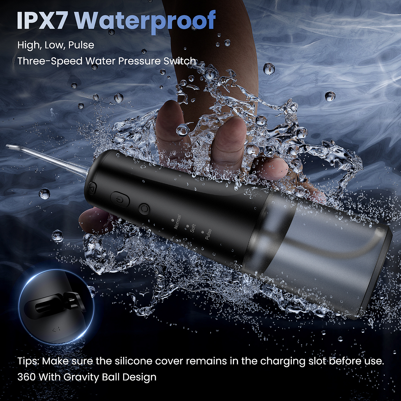 亚马逊 冲牙器 洗牙器