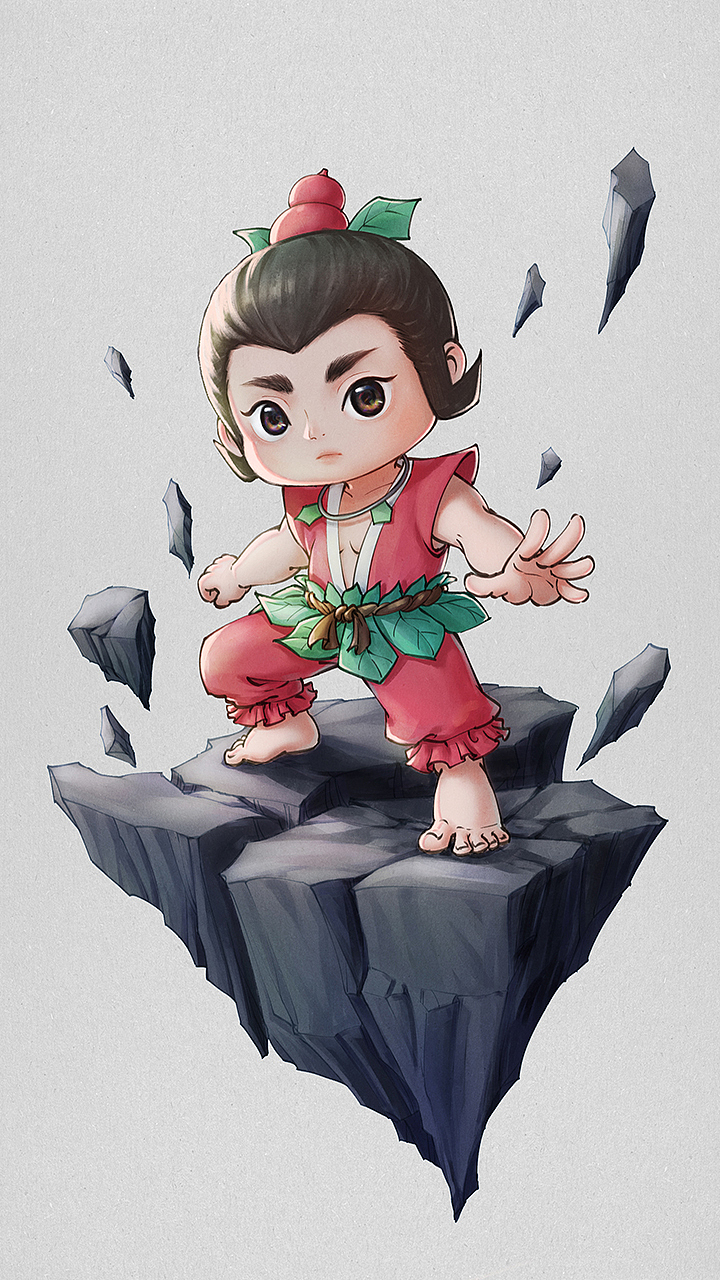 葫蘆娃立繪+海報（圖ZMzkwNjI4NDA4） - 游戲原畫 - 站酷設計師金梧瞳原創(chuàng)素材 - 站酷ZCOOL