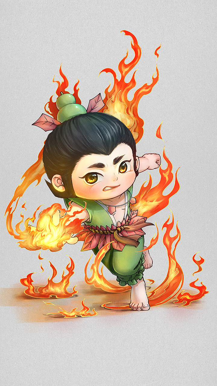 葫蘆娃立繪+海報（圖ZMzkwNjI4NDIw） - 游戲原畫 - 站酷設計師金梧瞳原創(chuàng)素材 - 站酷ZCOOL