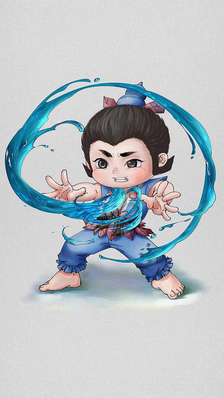 葫蘆娃立繪+海報（圖ZMzkwNjI4NDI0） - 游戲原畫 - 站酷設計師金梧瞳原創(chuàng)素材 - 站酷ZCOOL