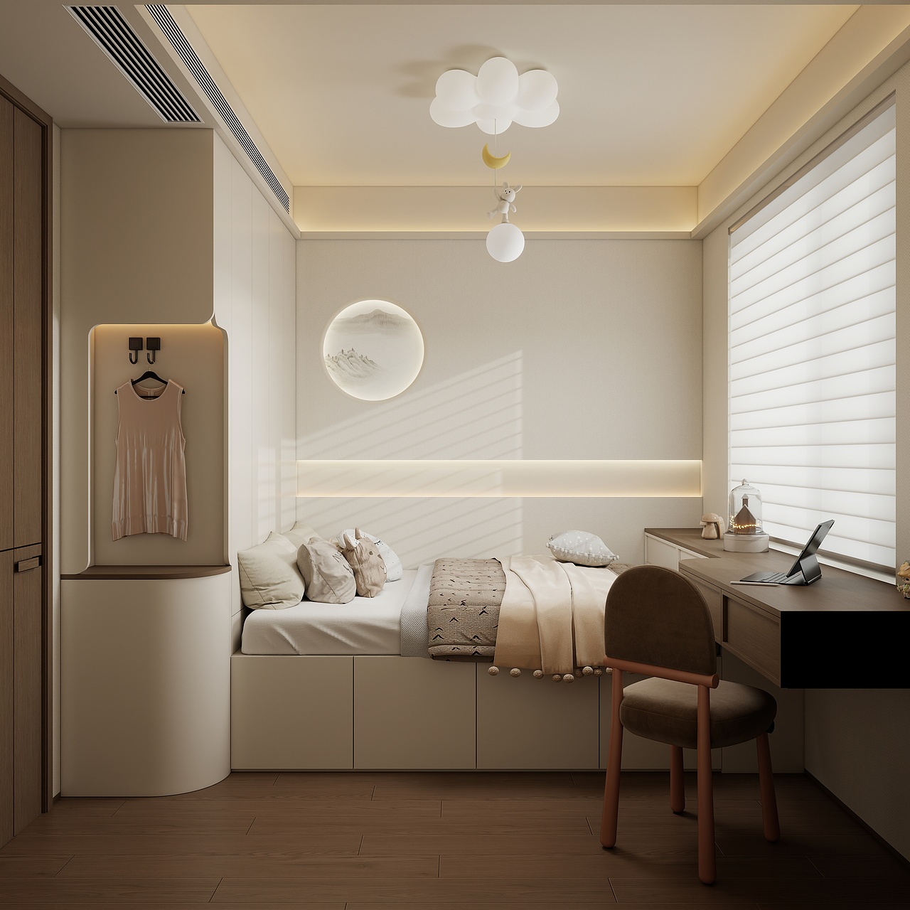 《增城·宋雅》120㎡平层新中式实装案例