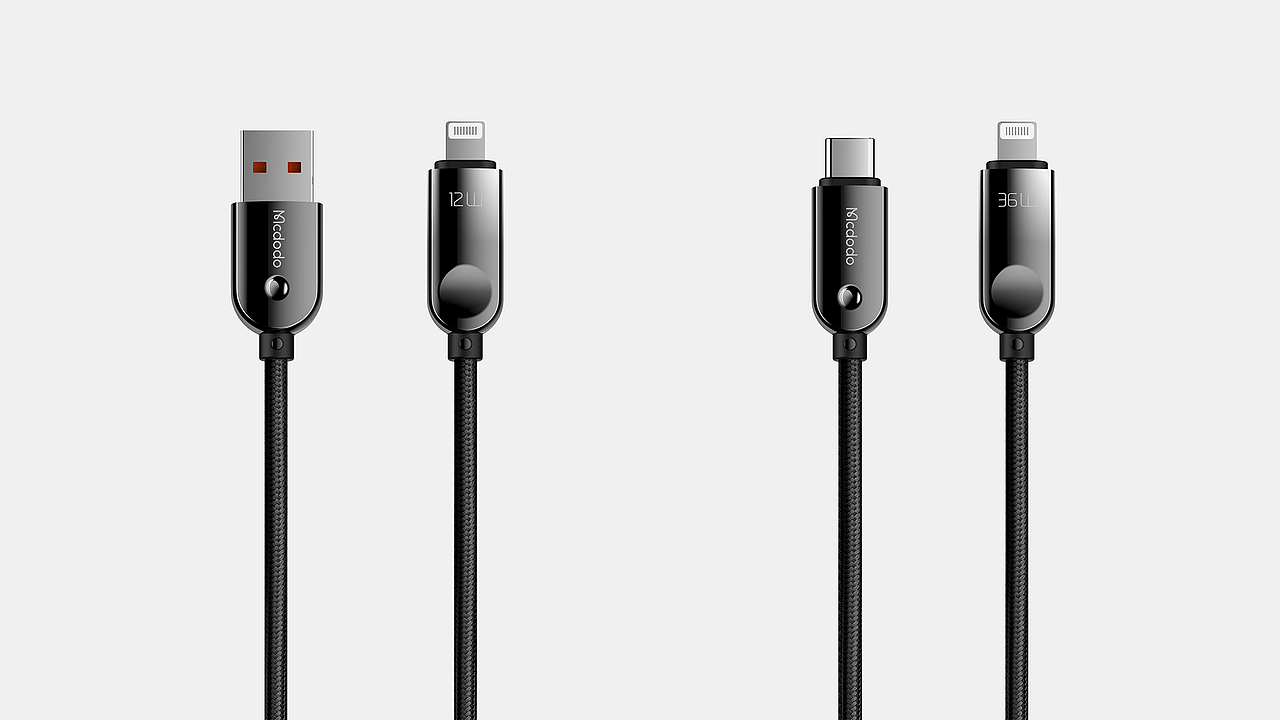 Mirror series cable - charging power display cabl