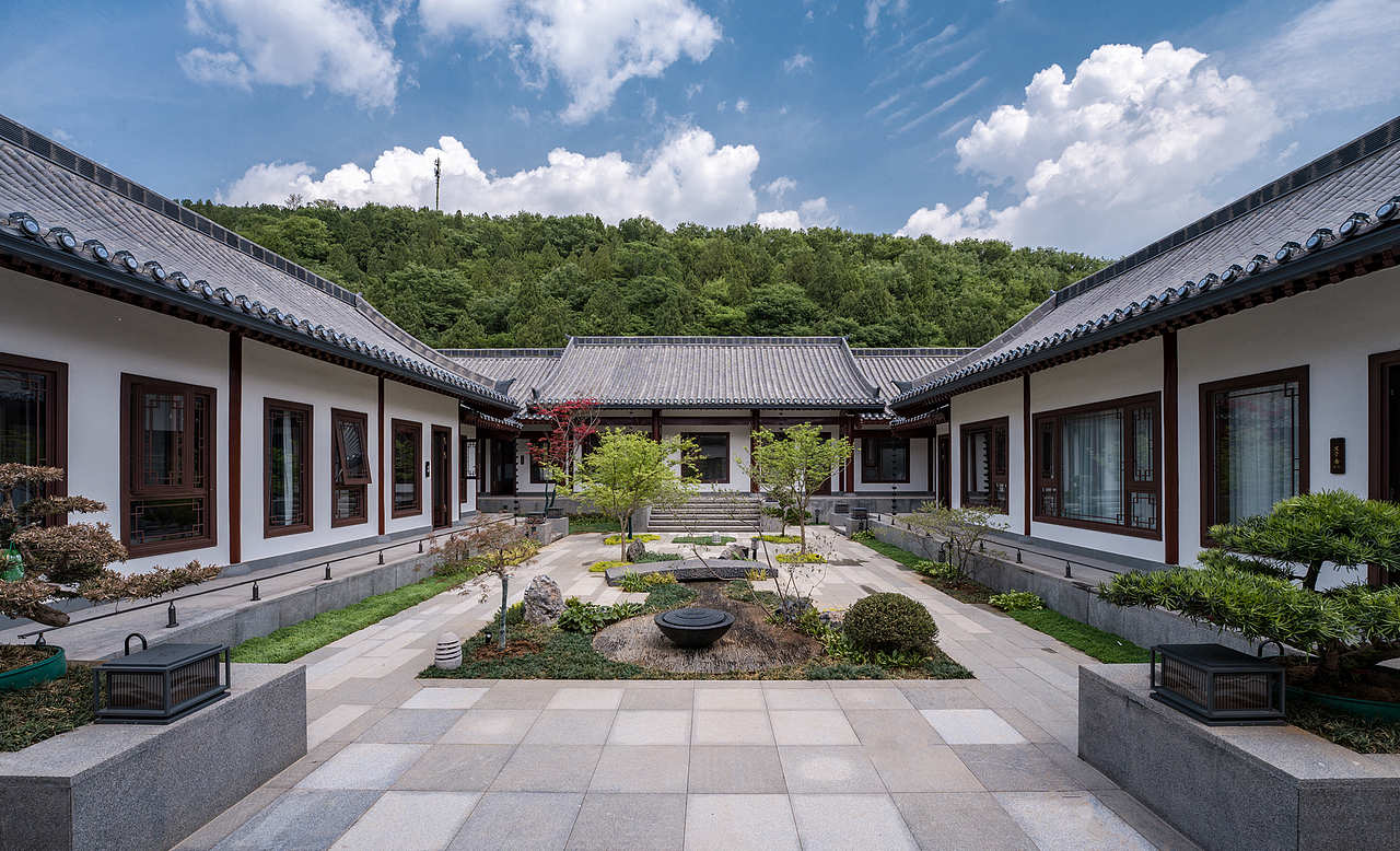 嵩山东溪松庄（图ZMzkwNjM5NzU2） - 环境/建筑摄影 - 站酷设计师摄影师刘客白原创素材 - 站酷ZCOOL