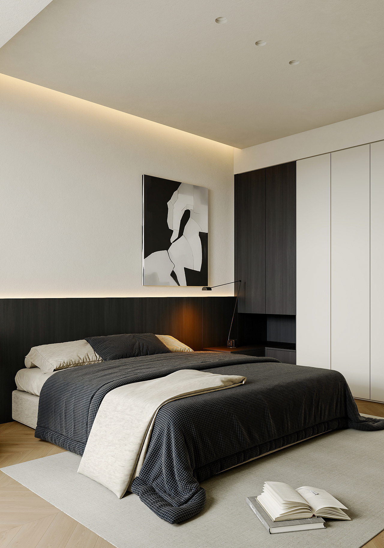 卧室书房渲染（图ZMzkwNjM5OTE2） - 家装设计 - 站酷设计师十方CR原创素材 - 站酷ZCOOL