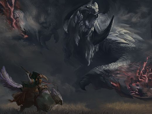 白色孤影——锁刃龙