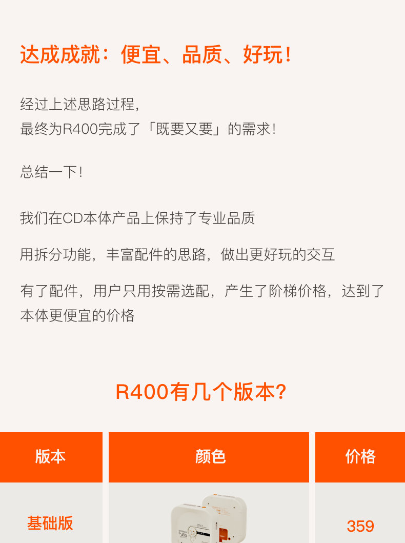便宜、品质、好玩：一台CD机背后的设计取舍与用户洞察（图ZMTUwOTI0MTI=） - 资讯 - 站酷设计师桔点设计商店原创素材 - 站酷ZCOOL
