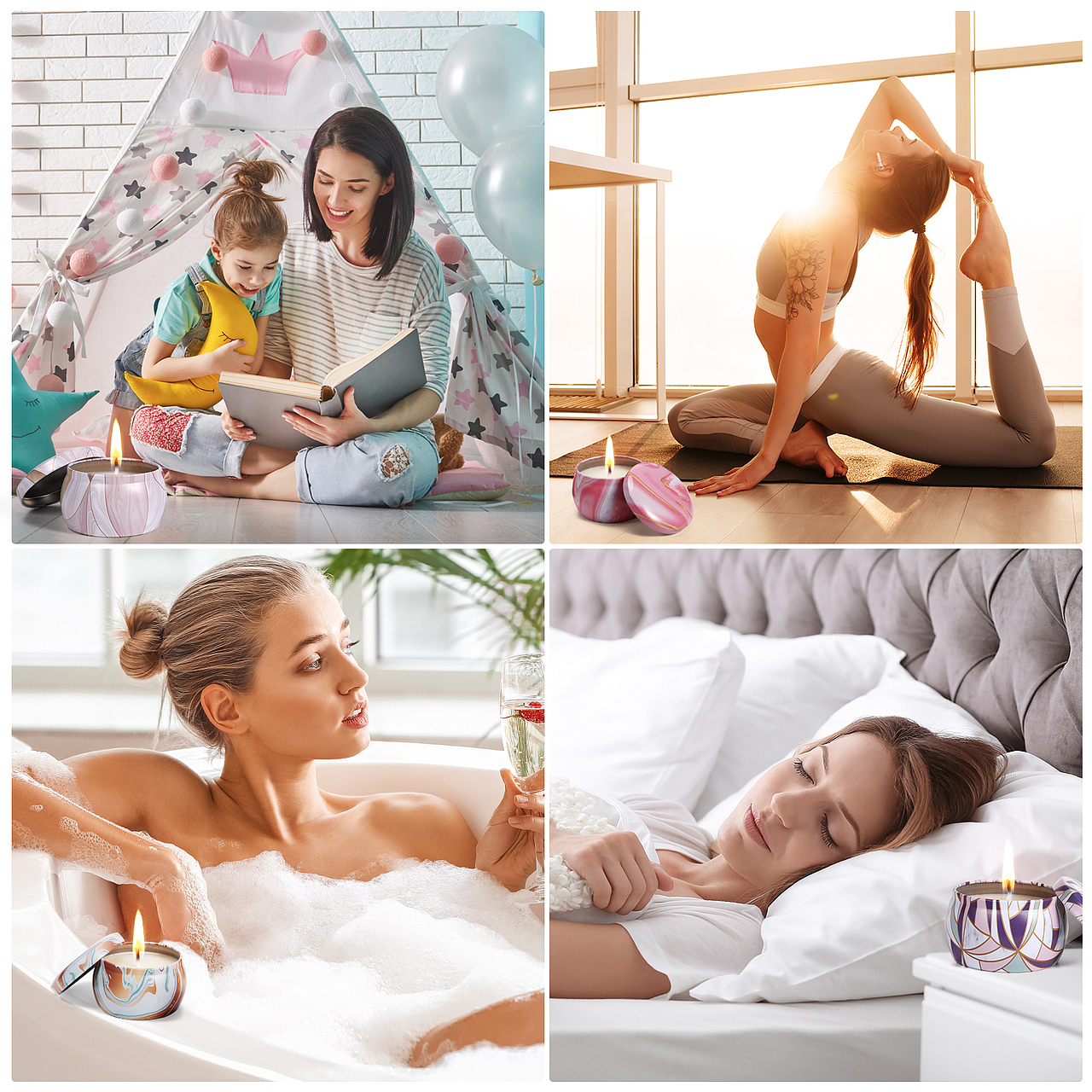 亚马逊主图设计--香薰蜡烛