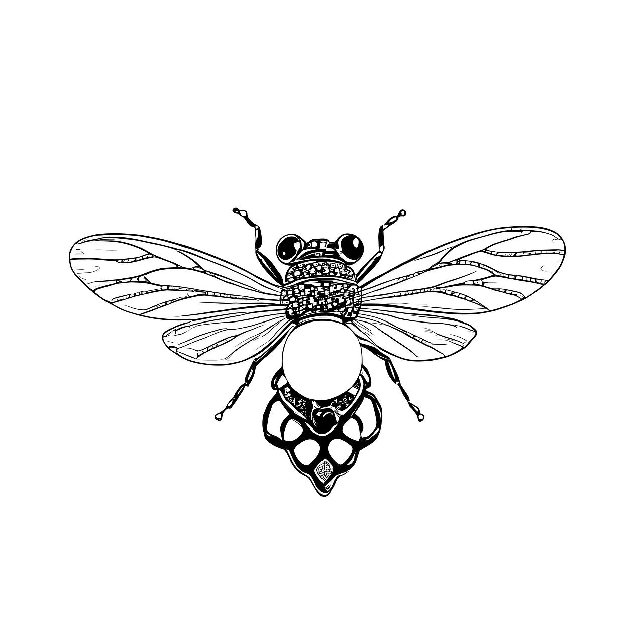 昆虫系列顶级高定西服胸针珠宝纹样设计图