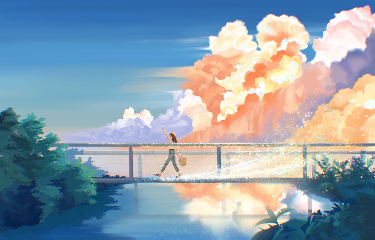 踏出一片星光（图ZMzkwNjY3NjMy） - 商业插画 - 站酷设计师尤舒sue原创素材 - 站酷ZCOOL
