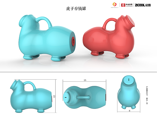 虎子存钱罐（个人主页-ZNzE5MjU5ODQ=） - 其他平面 - 站酷设计师760912096原创素材 - 站酷ZCOOL