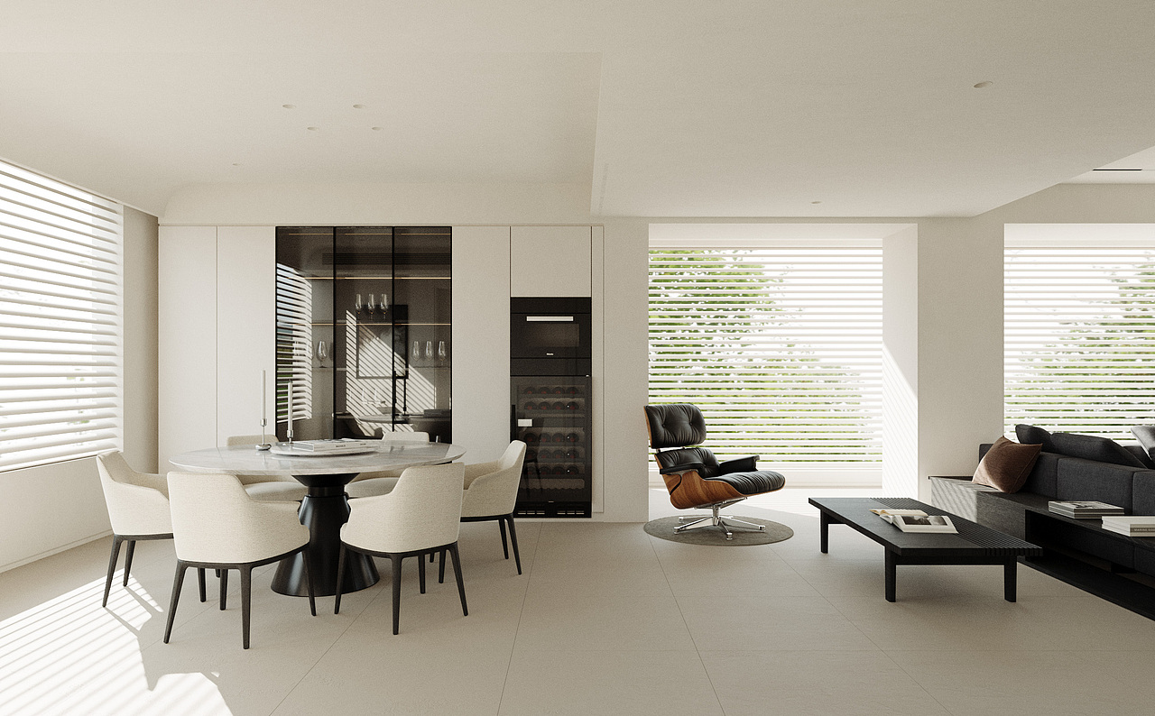 现代客餐厅大平层