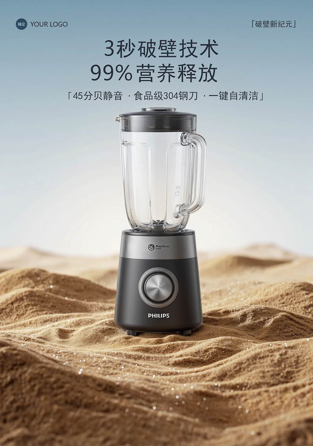 攪拌機電商海報練習（圖ZMzkwNjgwOTY4） - 海報 - 站酷設計師子丶川原創(chuàng)素材 - 站酷ZCOOL