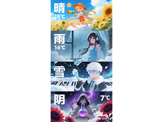 天气拟人化幻想世界，等你来探索！——即梦AI3.0