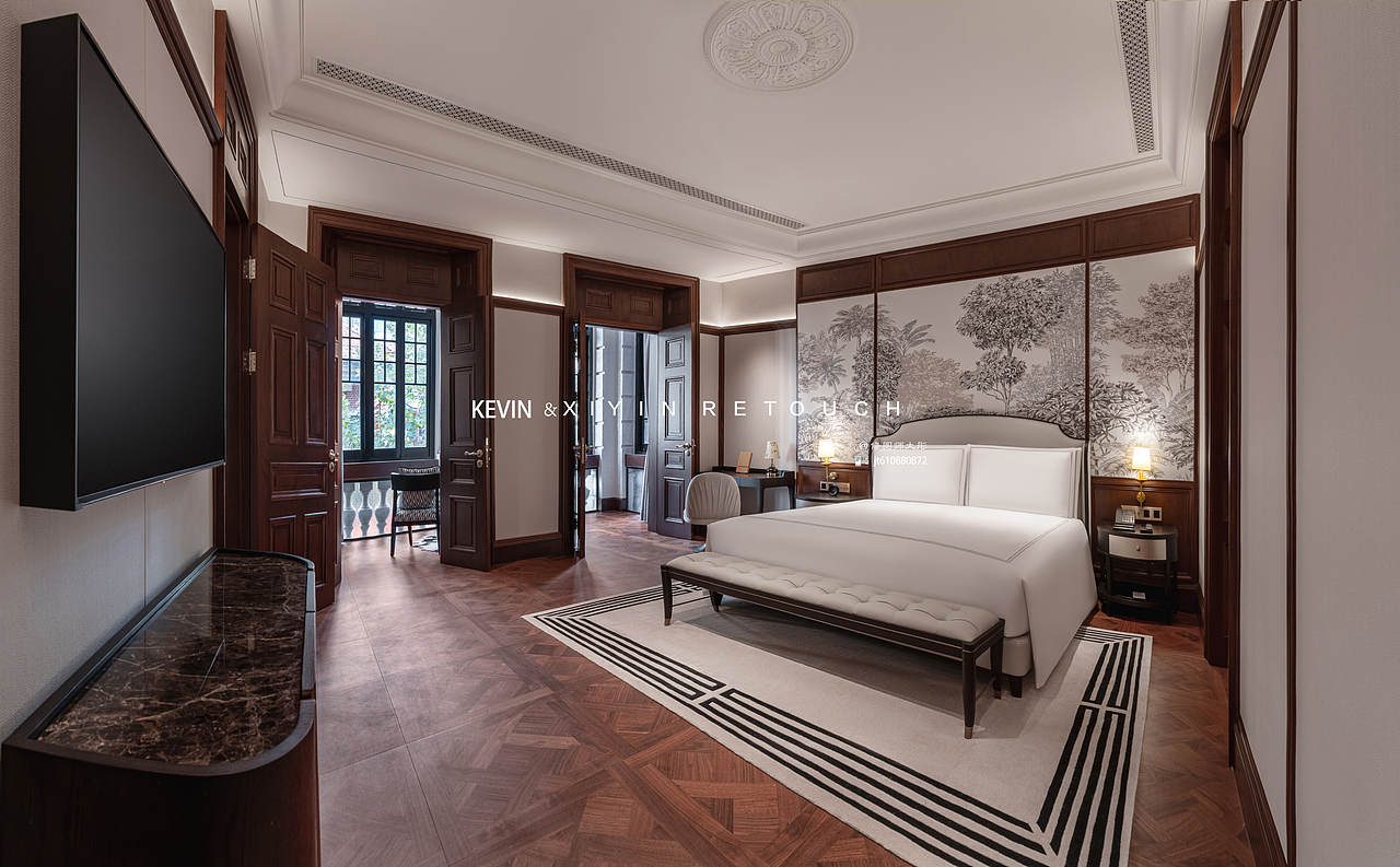 武汉巴公邸酒店修图（图ZMzkwNjkwMzc2） - 环境/建筑摄影 - 站酷设计师大彤AI版原创素材 - 站酷ZCOOL