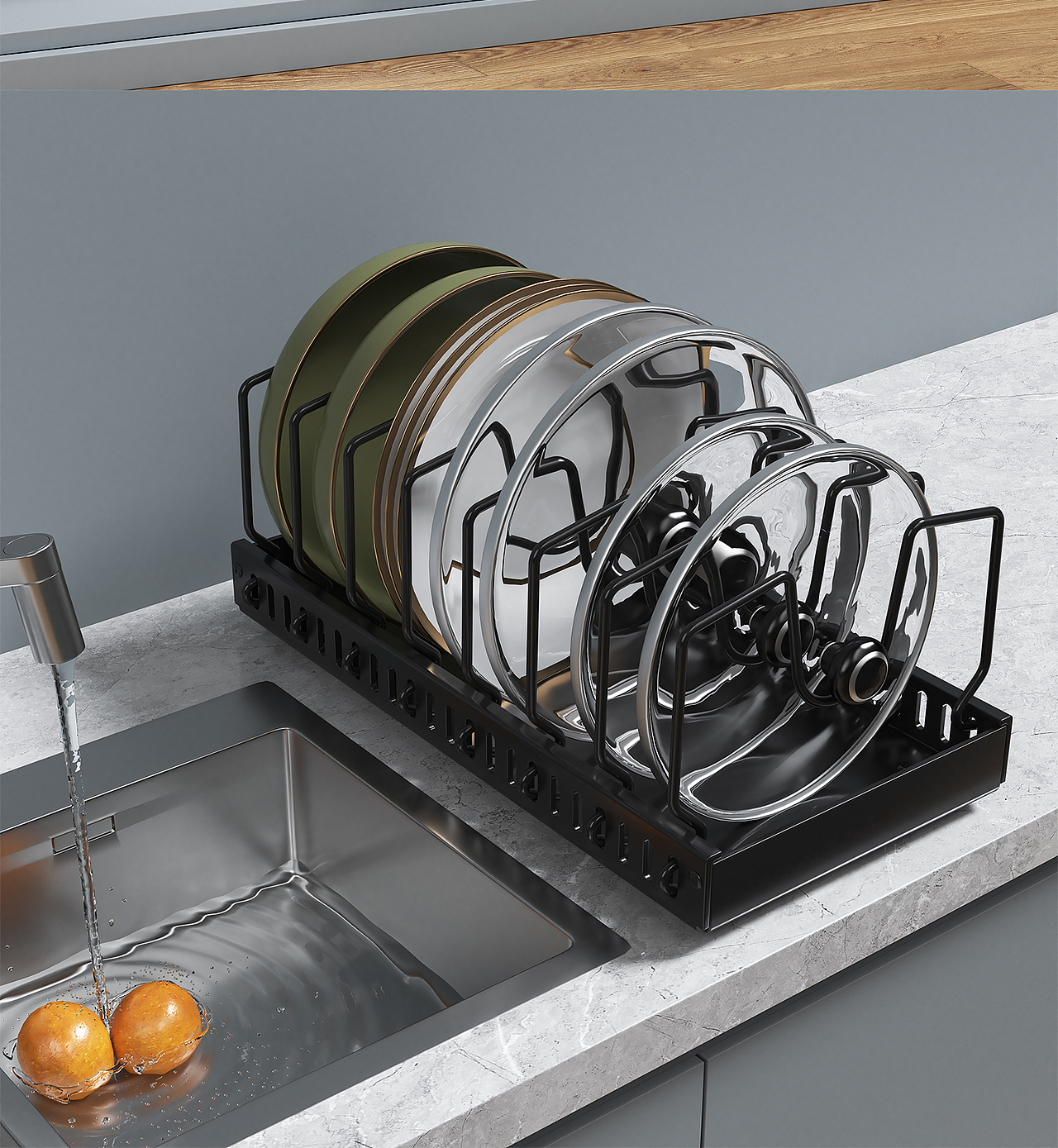 亚马逊厨房置物架建模渲染（图ZMzkwNjkyNzAw） - 产品 - 站酷设计师创酷视觉原创素材 - 站酷ZCOOL