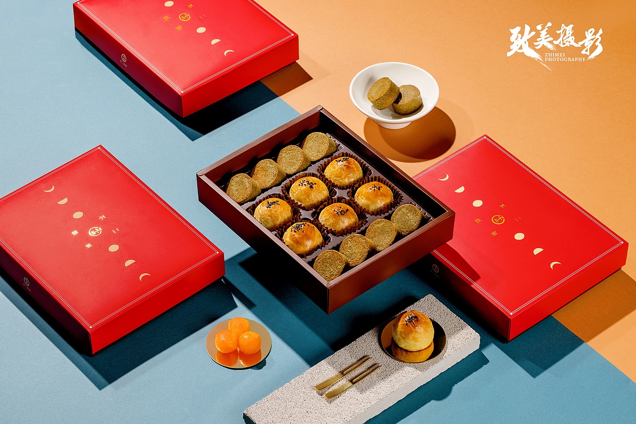 产品摄影 | 蛋黄酥 X 致美摄影