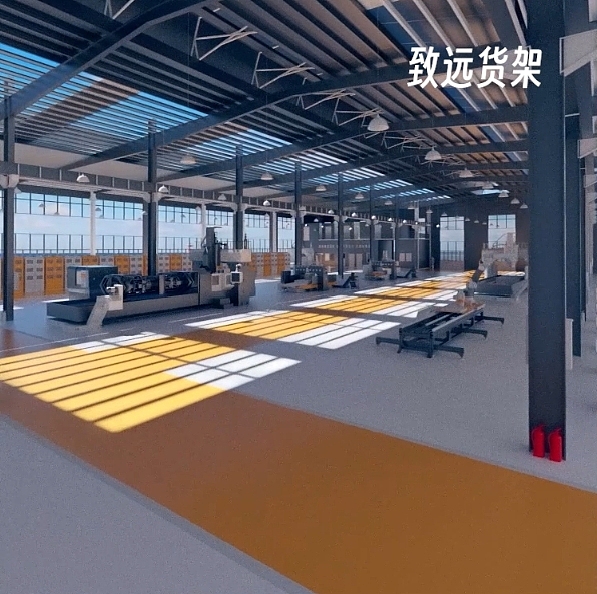 C4D产品动画-致远货架