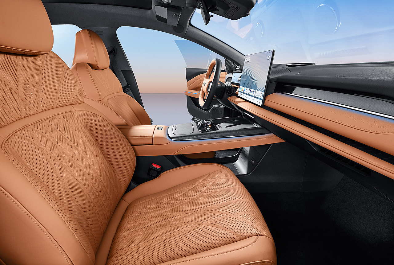 为吉利银河星耀8拍摄的平面（内饰篇）