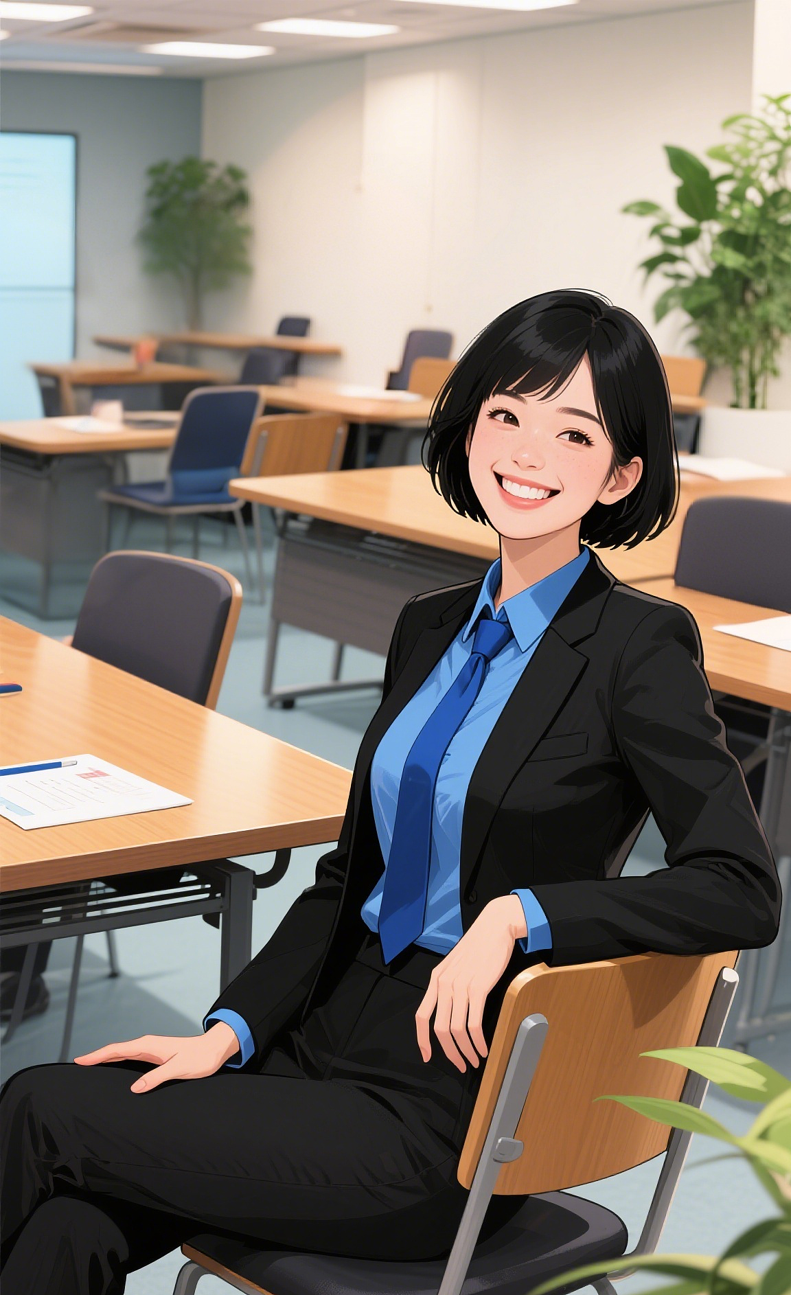 插画#微笑#阳光#自然#大地