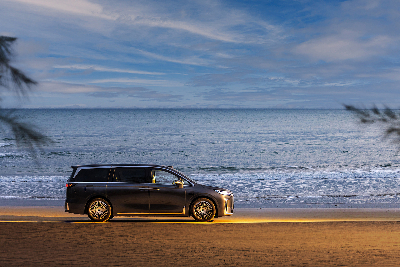 岚图梦想家-海边