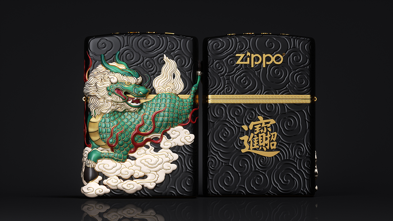 zippo麒麟火机（图ZMzkwNzAyMjM2） - 包装 - 站酷设计师李之明原创素材 - 站酷ZCOOL