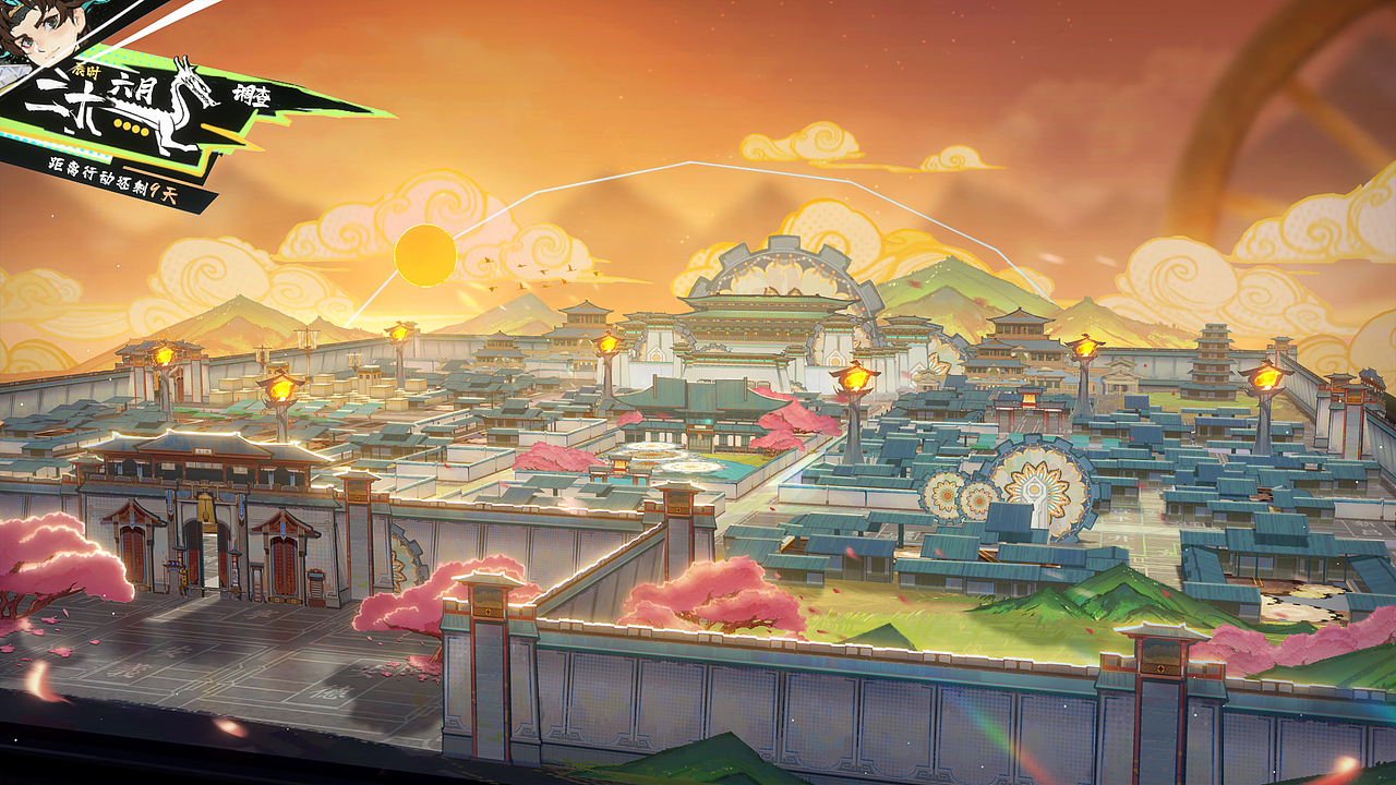 沙盘场景精修后