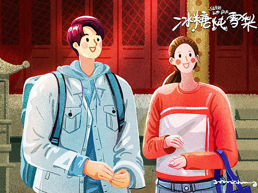 冰糖炖雪梨剧情插画
