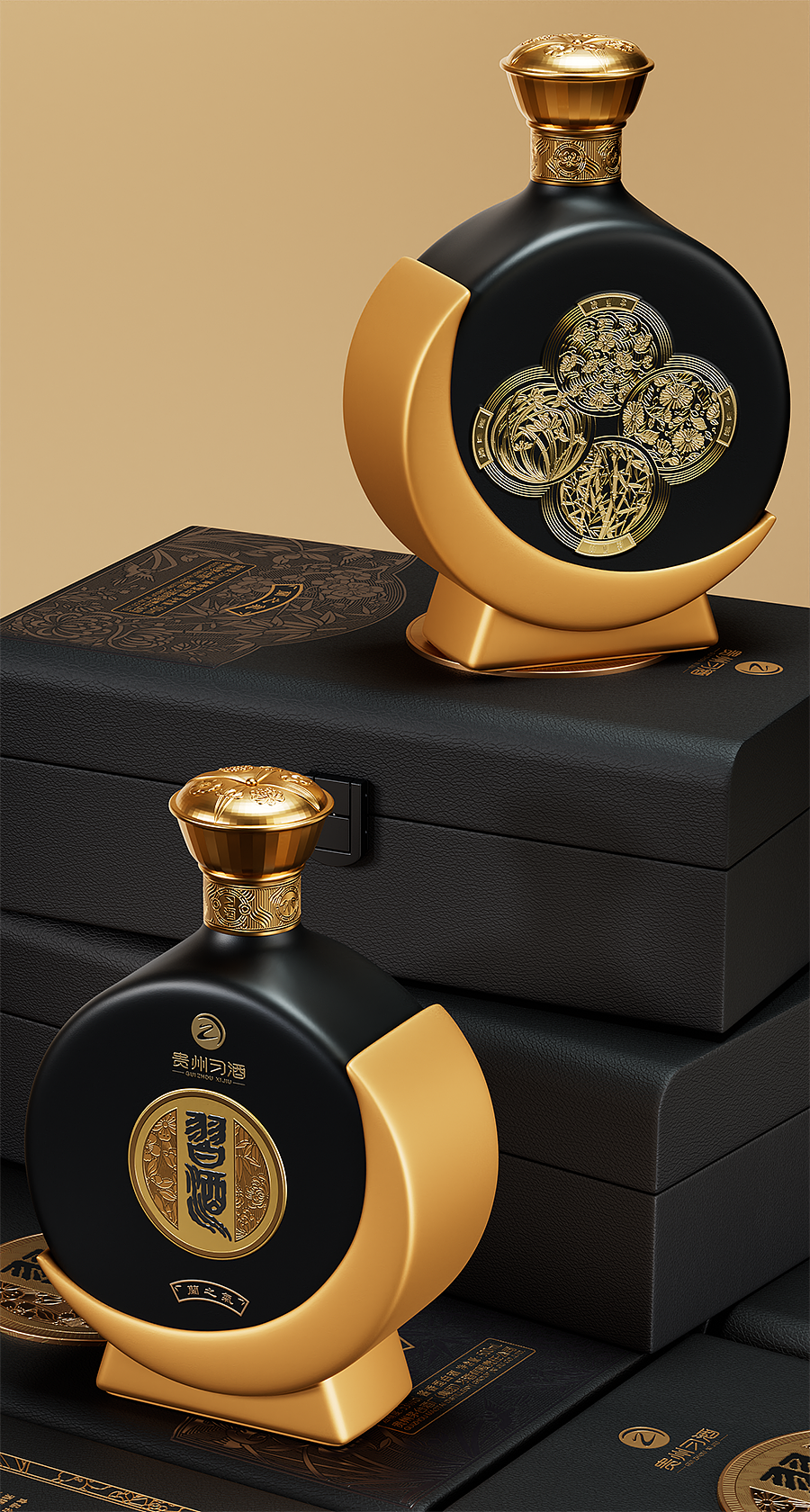 刷新习酒君子文化新表达！习酒四品 x 兰之气（图ZMzkwNzE1NjI4） - 其他工业/产品 - 站酷设计师段高峰设计原创素材 - 站酷ZCOOL