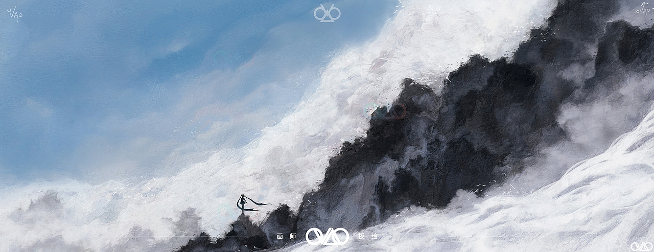 场景原画:艺术概念设计《云圣山海》