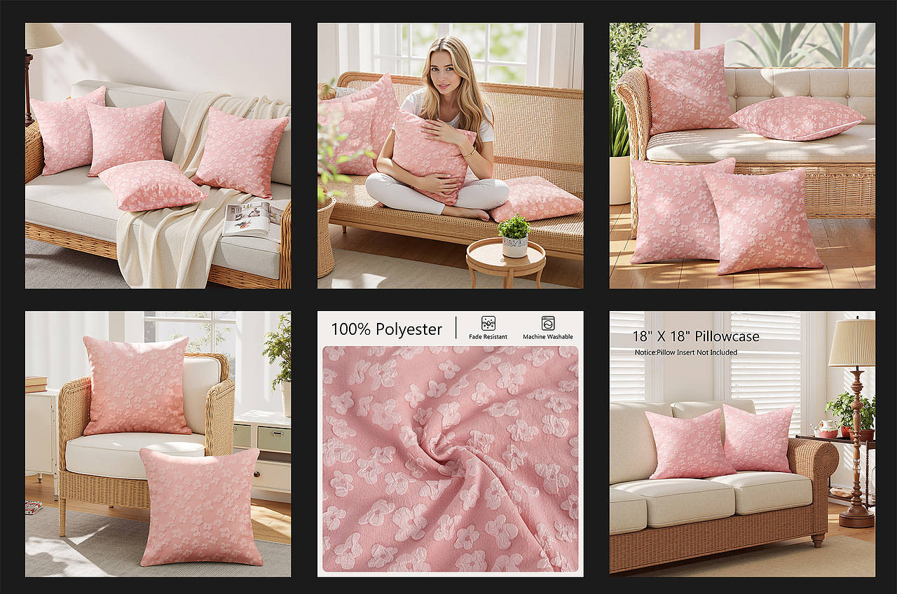 AIGC商业应用 - 抱枕套系列页面设计（图ZMzkwNzI5MDc2） - 移动端网页 - 站酷设计师P掉马赛克原创素材 - 站酷ZCOOL