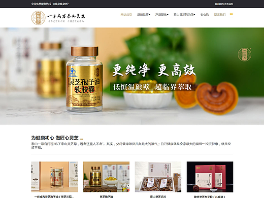 网站设计-一味成方（2021年）