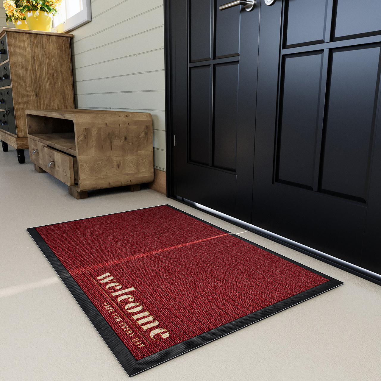 2024亚马逊地垫类目主页&A+(建模渲染)