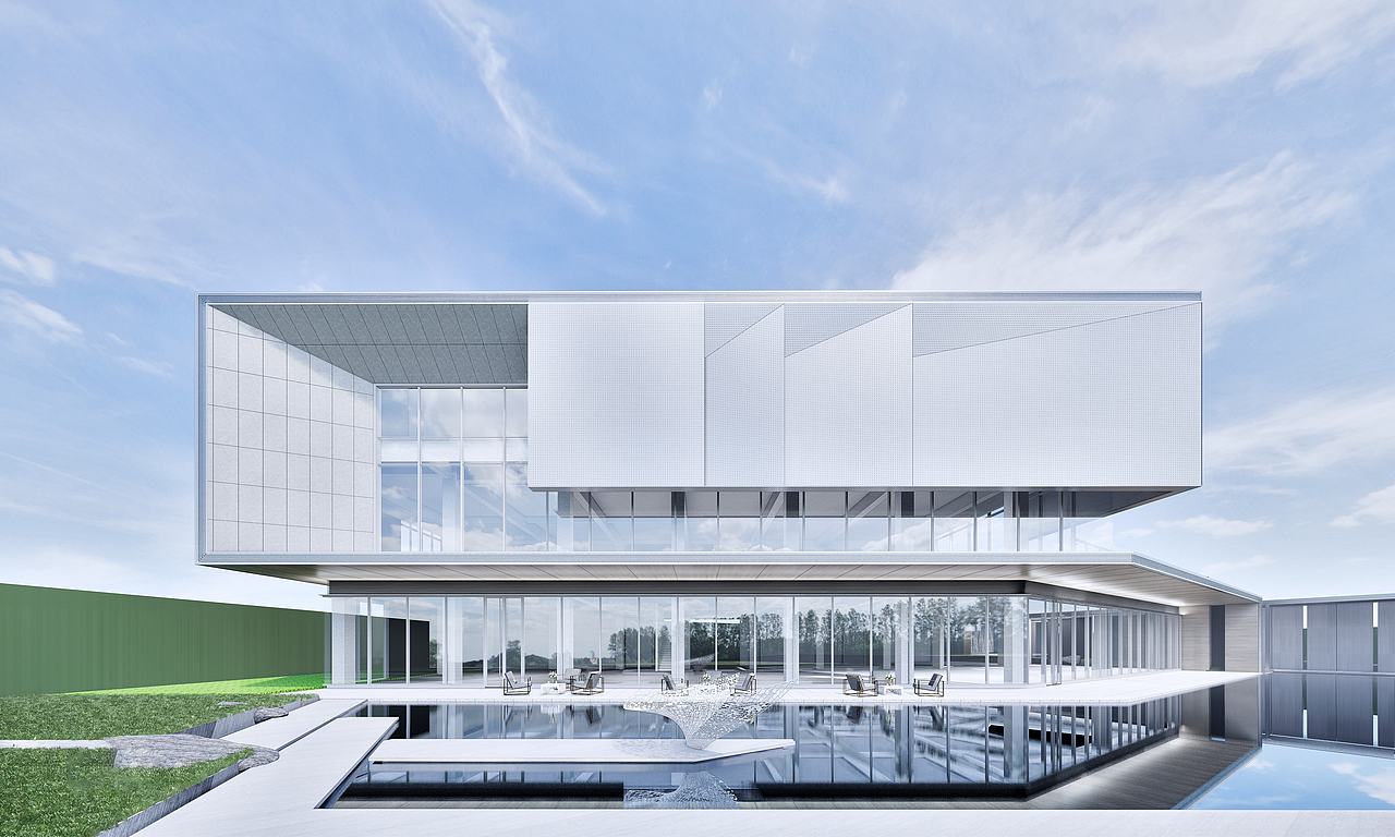 建筑设计-展示中心&住宅