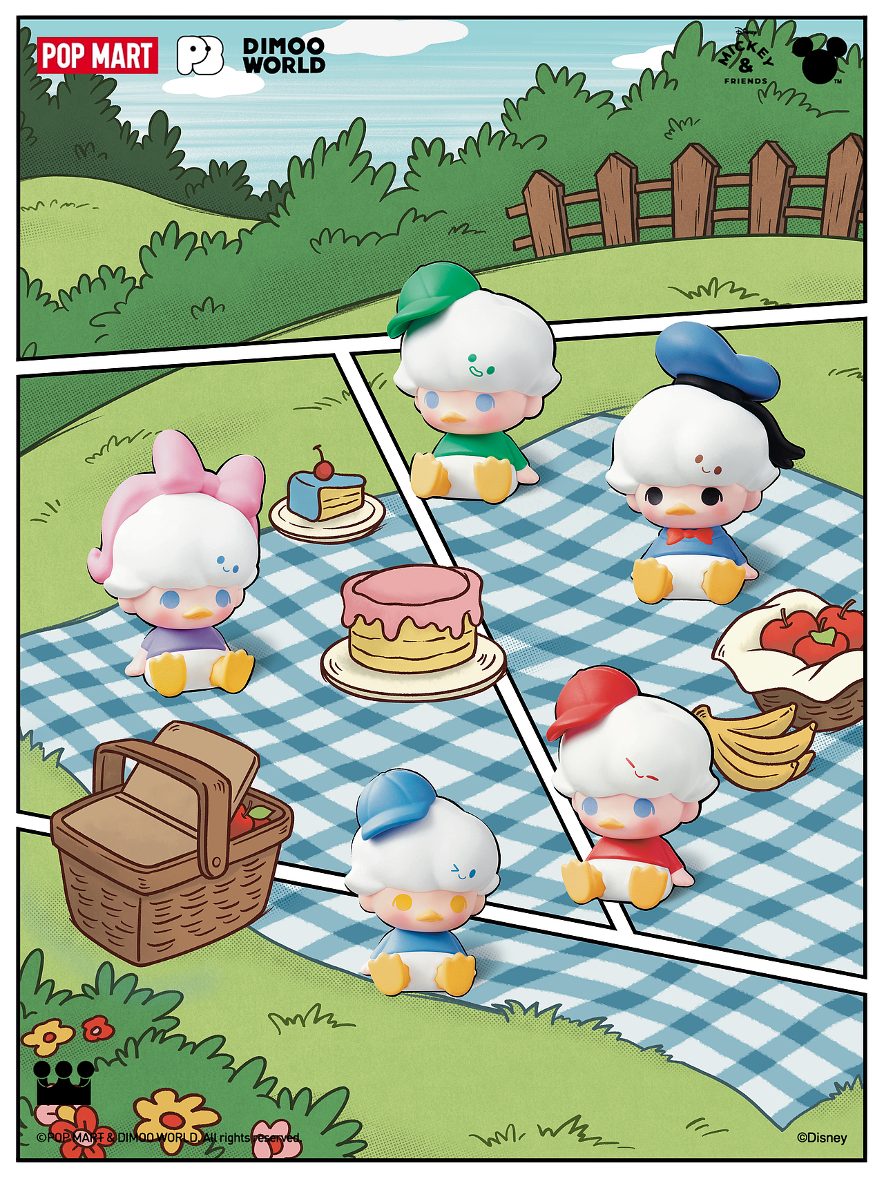 泡泡玛特|当DIMOO掉进迪士尼漫画世界