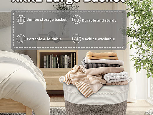 脏衣篮主图套图 I 亚马逊