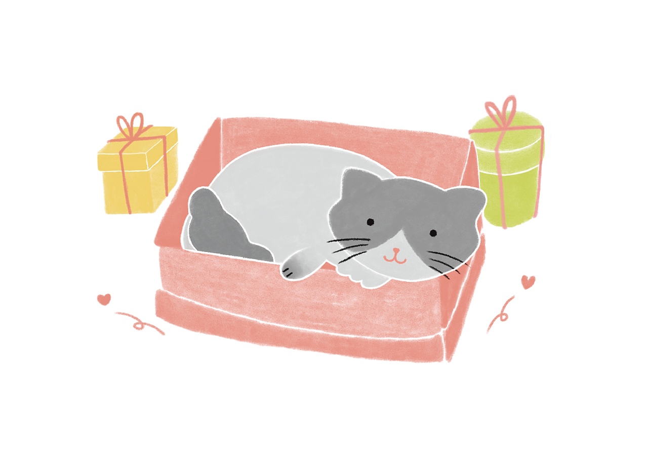 可爱插画｜猫猫的一天（图ZMzkwNzUxNzky） - 概念设定 - 站酷设计师哦椰子原创素材 - 站酷ZCOOL