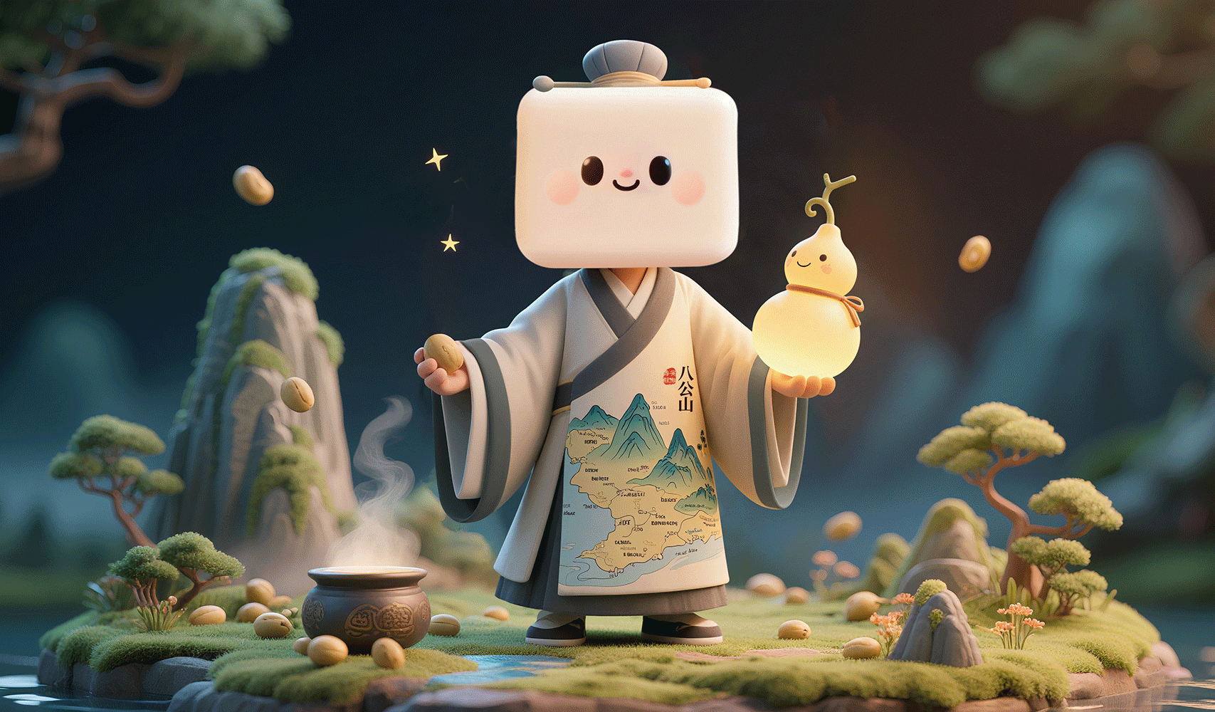 千年楚都—寿县楚文化IP设计-豆腐潮玩文创