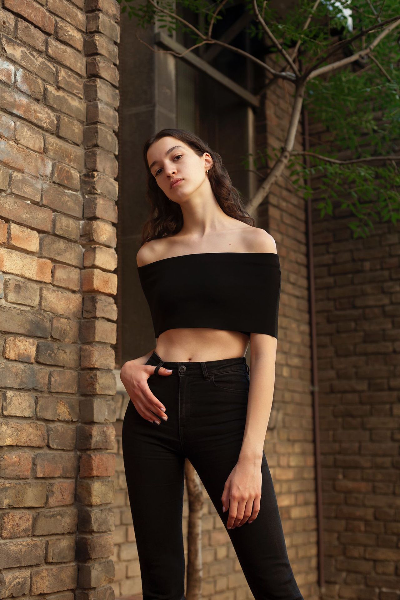 时尚超模milica,在广气质女模,品牌服装摄影