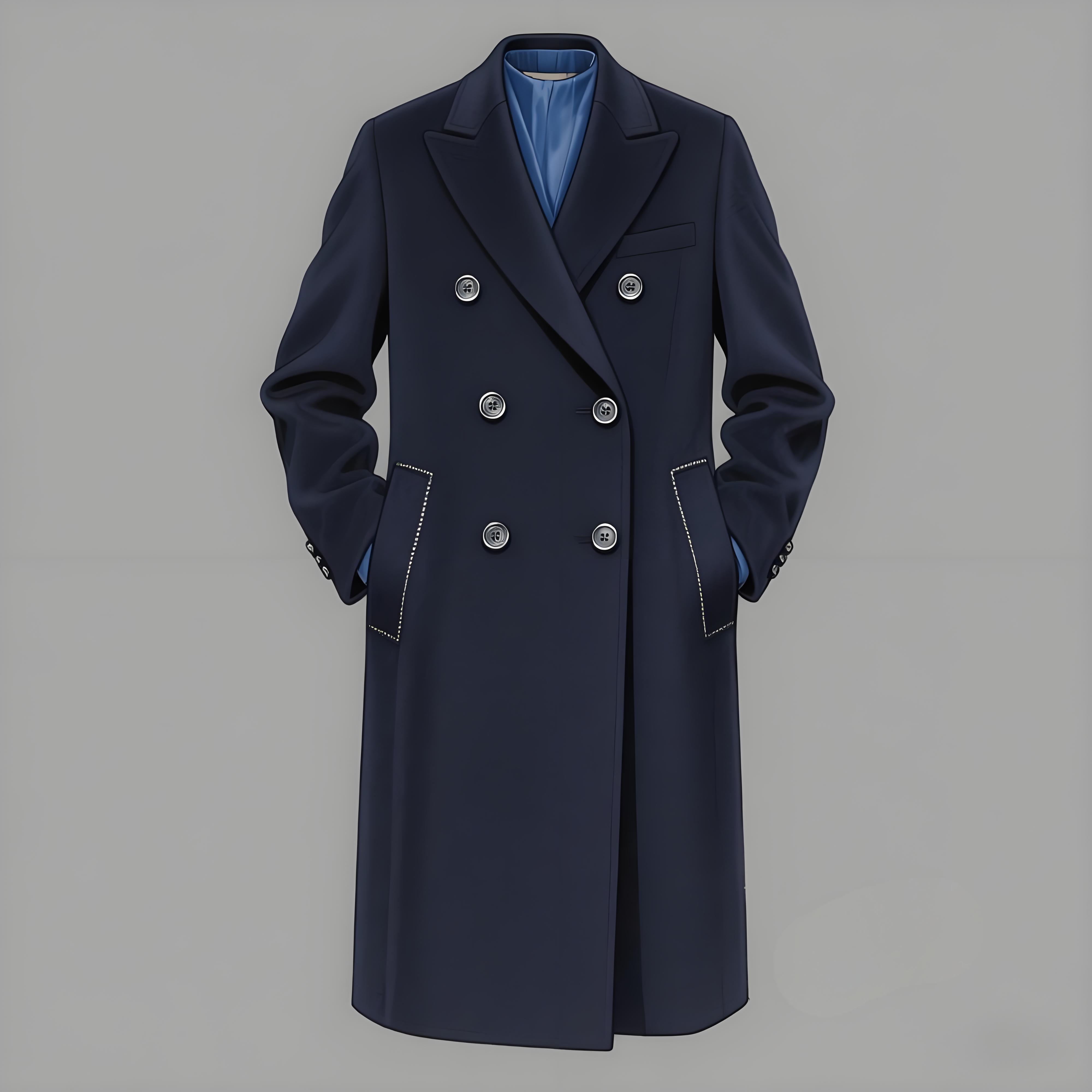 【解构东方美学的现代衣装叙事——高定大衣设计手稿的哲学隐喻】