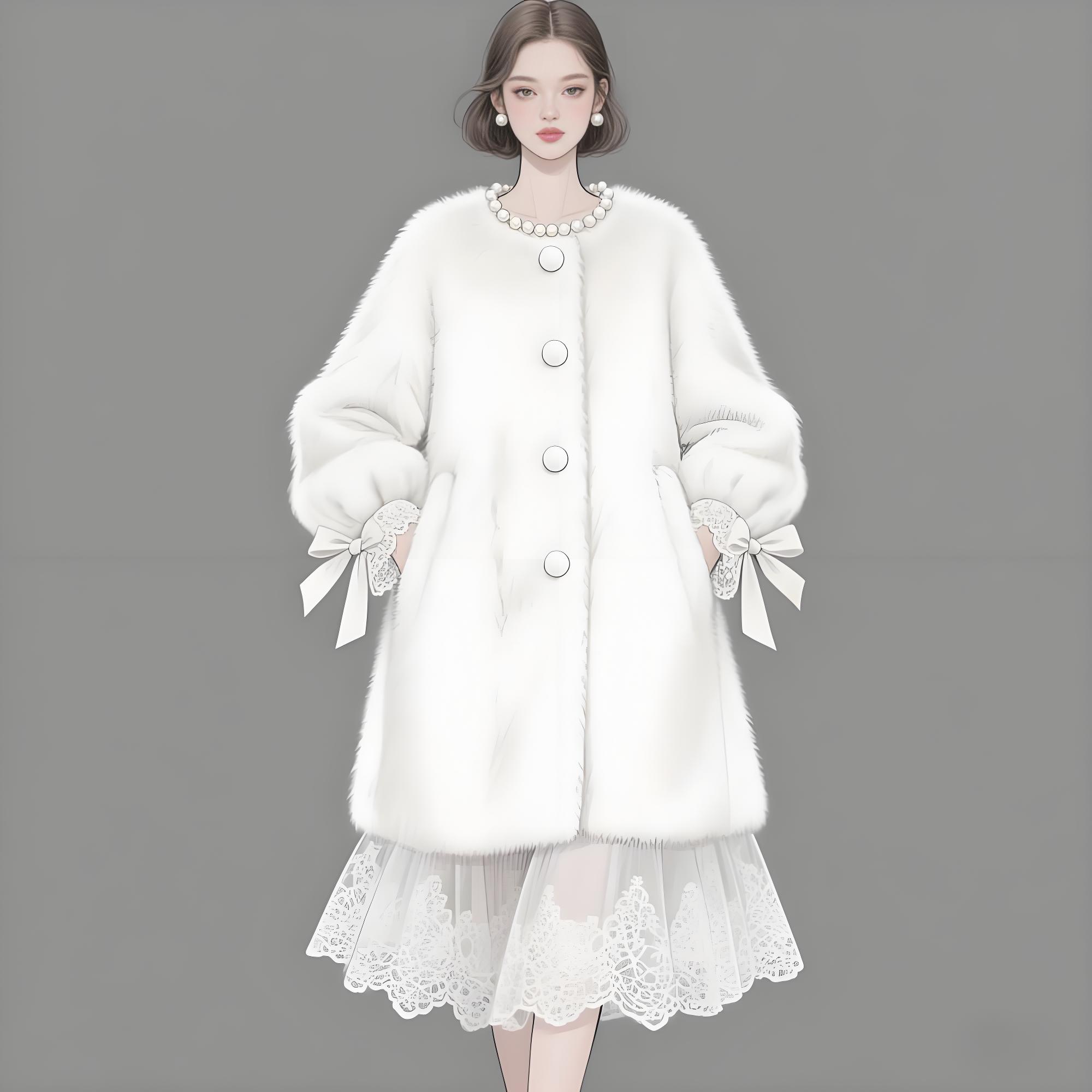 【解构之美：高定大衣手稿中的文化叙事】