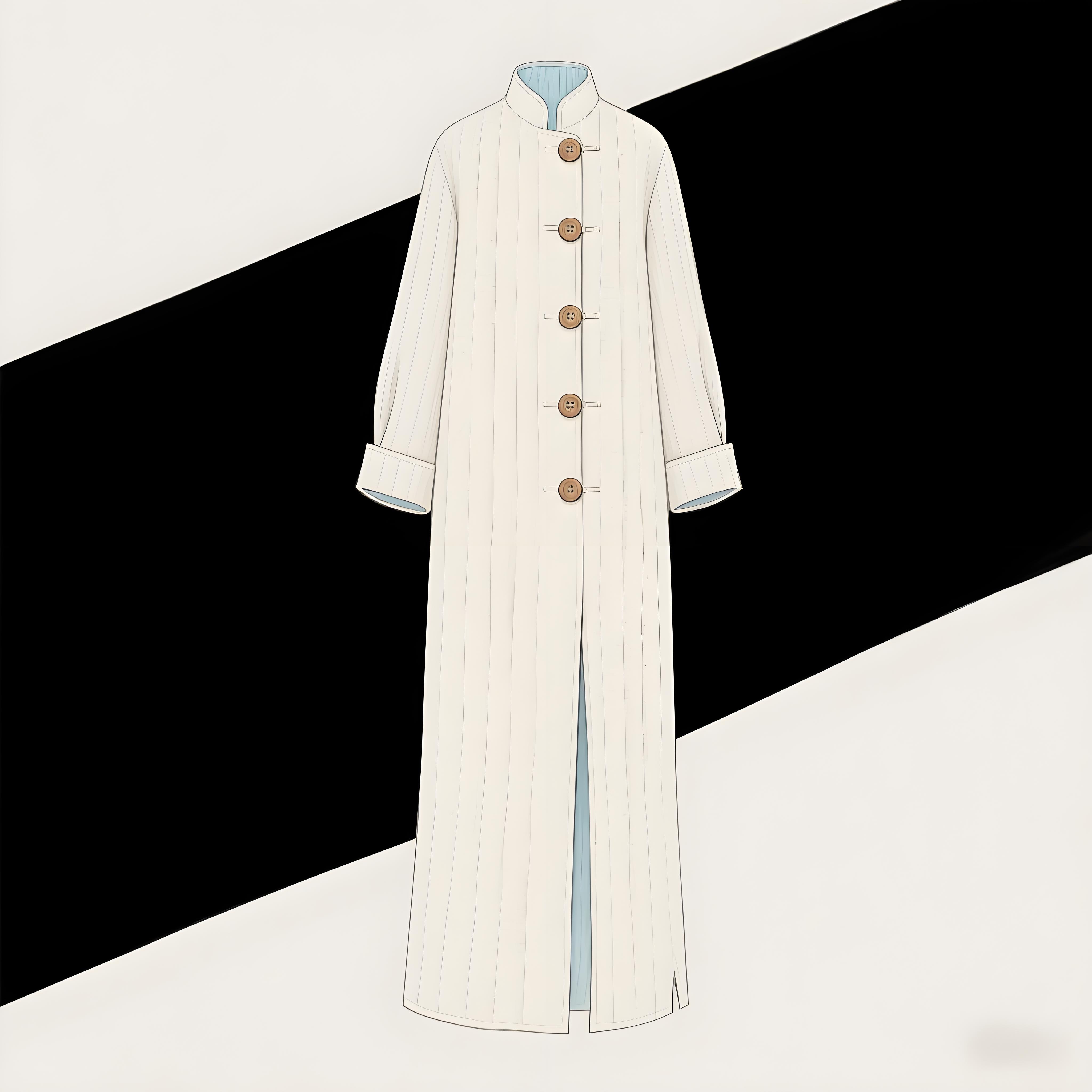 【解构之美：高定大衣手稿中的文化叙事】