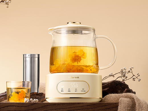 产品摄影|小熊养生壶