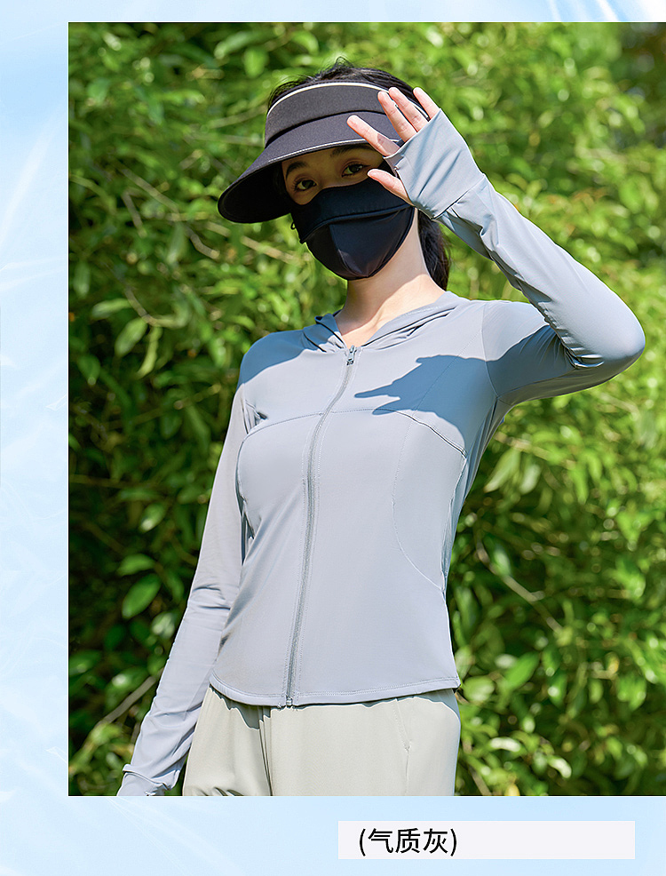 2025春款防晒衣拍照,义乌室外模特拍摄