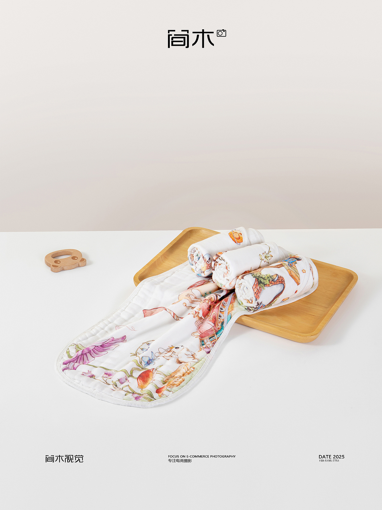 婴儿云片枕摄影丨简木视觉 母婴用品婴儿用品枕头拍摄