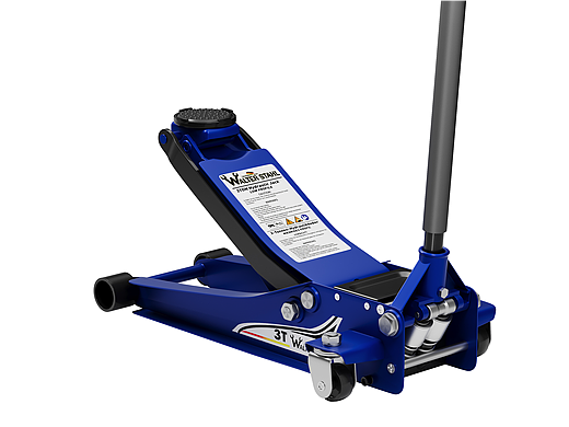 3dMax建模渲染_蓝色千斤顶