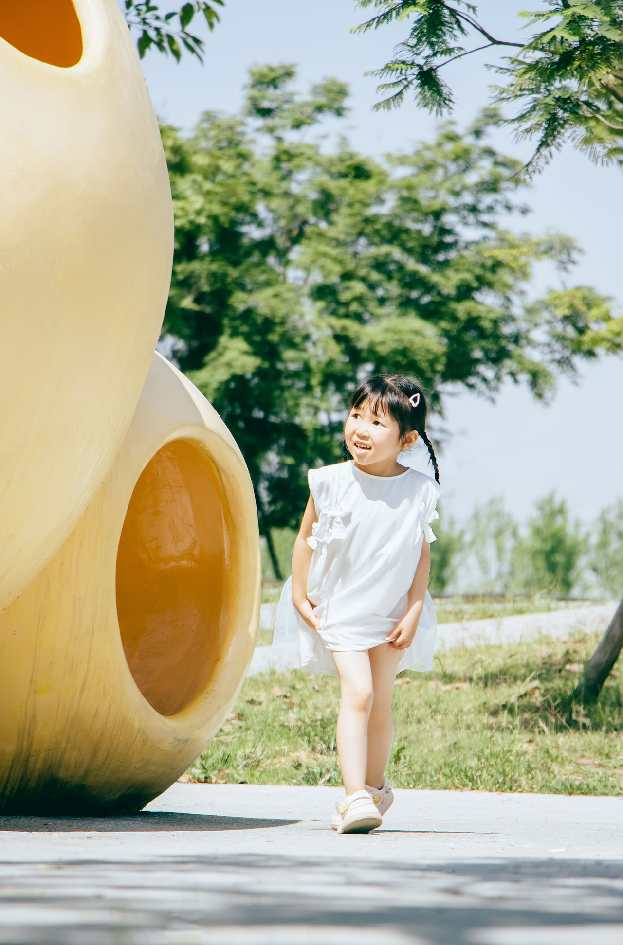 游乐园里过儿童节