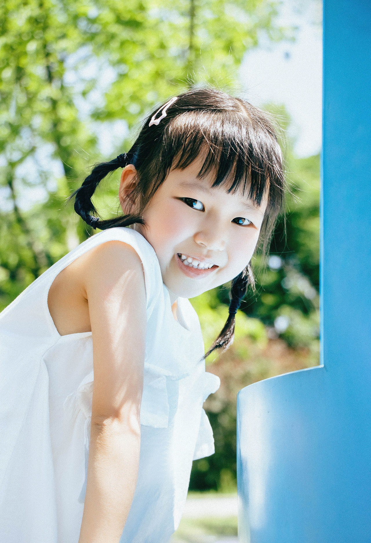 游乐园里过儿童节