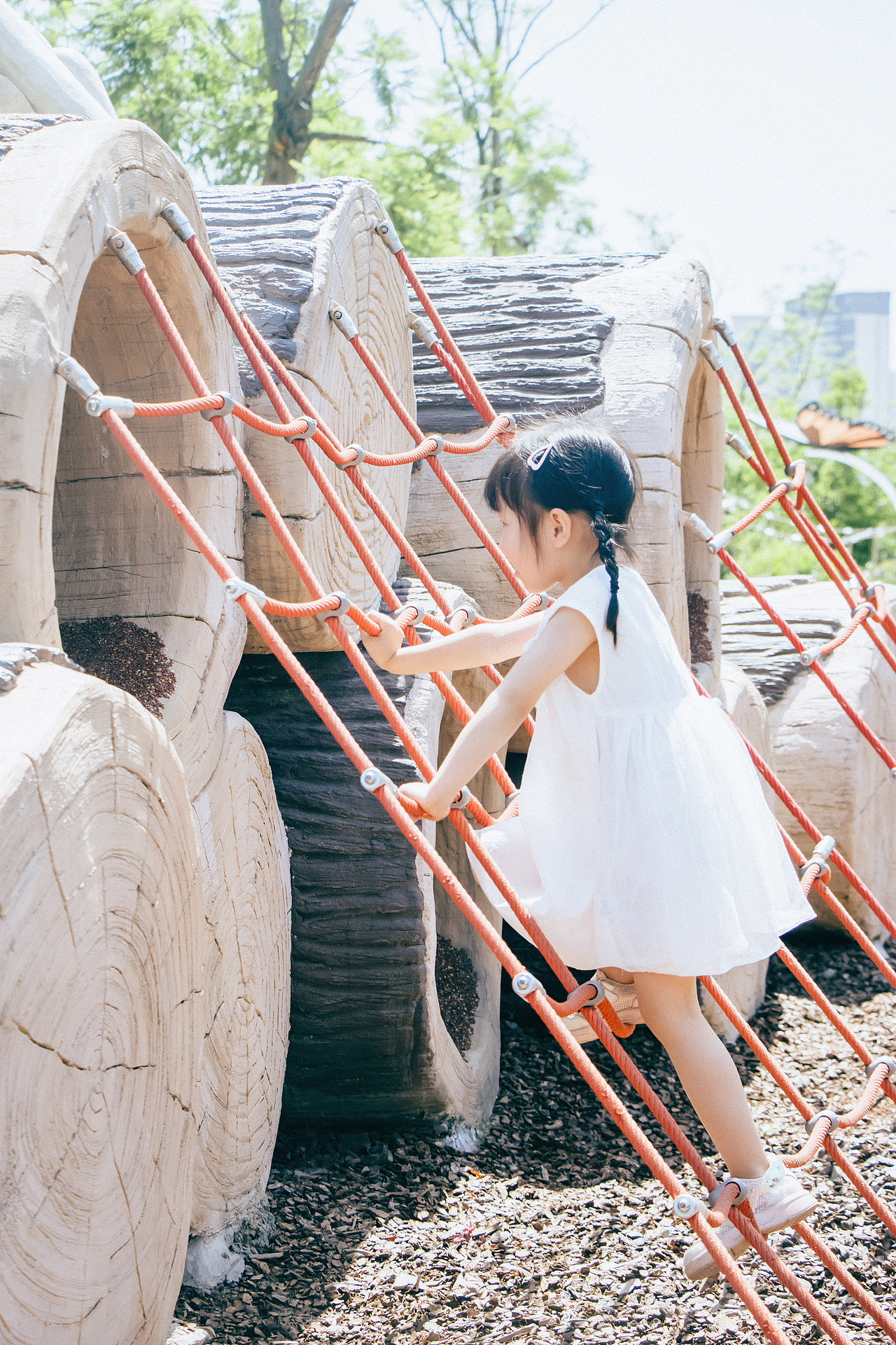 游乐园里过儿童节