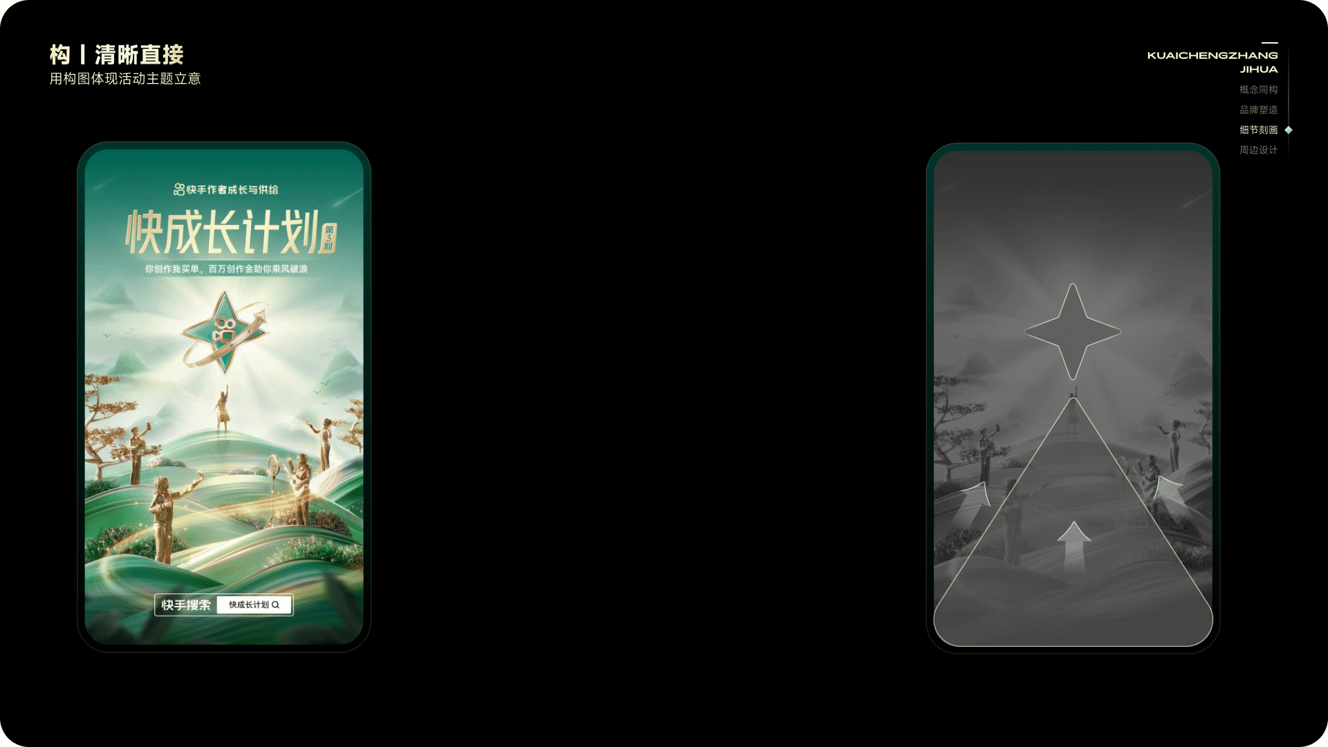 从品牌体验构建运营活动，「快手-快成长计划」的设计探索与实践